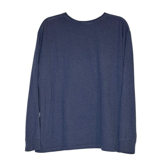 Ralph Lauren Polo blue purple long sleeves tee size Medium - Picture 2 of 7